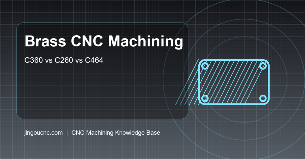Brass CNC Machining Guide: C360 vs C260 vs C464 for Precision Components