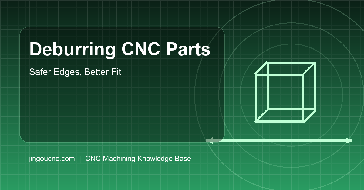 Deburring CNC Machined Parts: Best Methods to Improve Safety, Fit, and Surface Quality