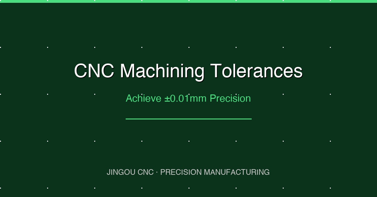CNC Machining Tolerances